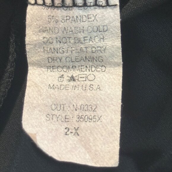 Flowy Embellished Black Jersey 2XL Dress with Rhinestone and Jewels Fairy Glam - Picture 14 of 14